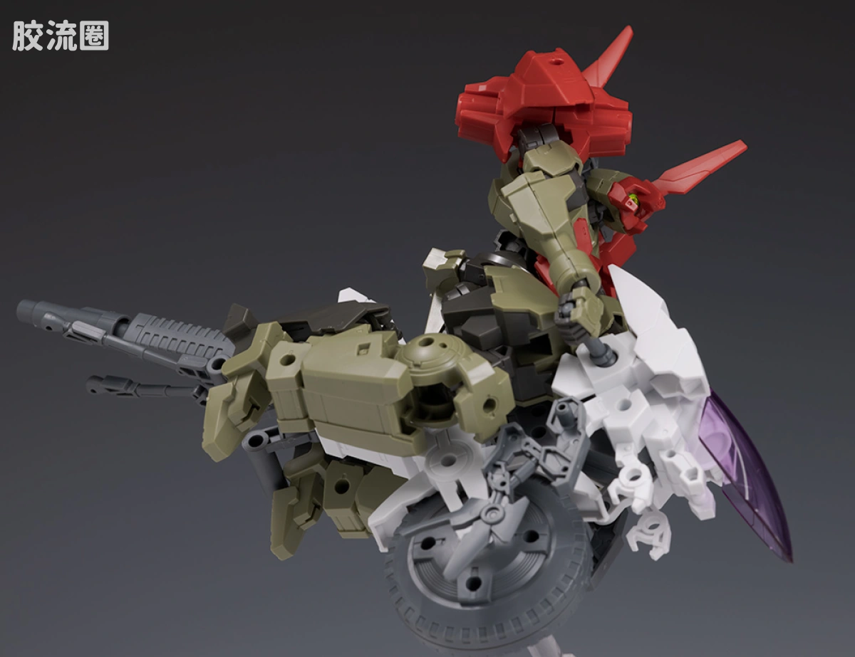 30MM 1/144 Extended Armament Vehicle EV-09 Exa Vehicle(加农机车ver.) - 图片